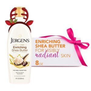 Jergens Shea Butter Deep Conditioning Body Lotion, 8 fl oz
